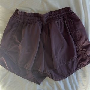 Lululemon Track That High Rise 3” Shorts Size 12